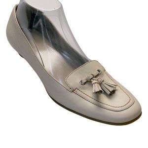 MADELINE BERYL Women’s Shoes Leather Loafers Beige Size 8W